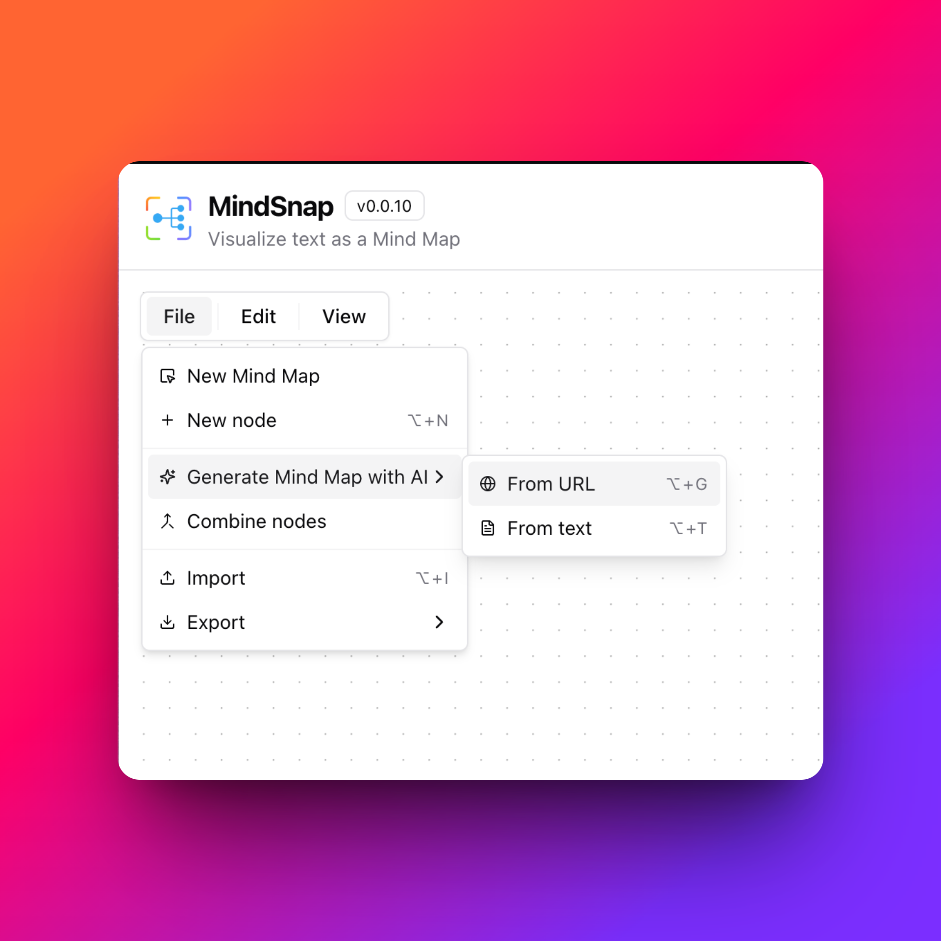 MindSnap Generation Path