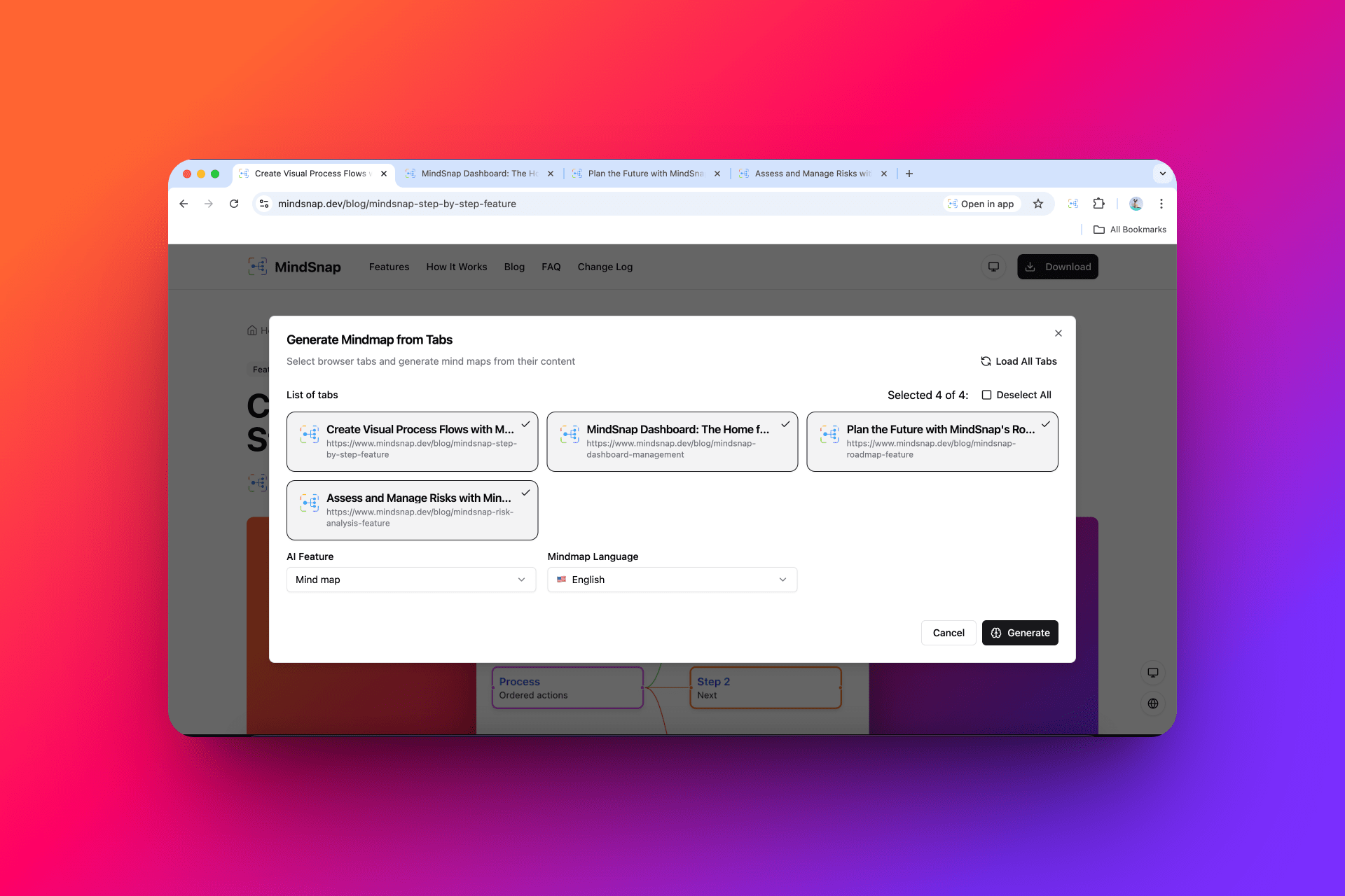 Giao Diện Tab Manager